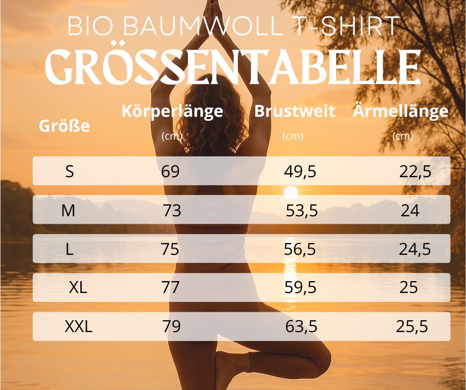 Bloom Like a Wildflower – Unisex Bio T-Shirt aus 100 % Bio - Baumwolle - YogaStylz
