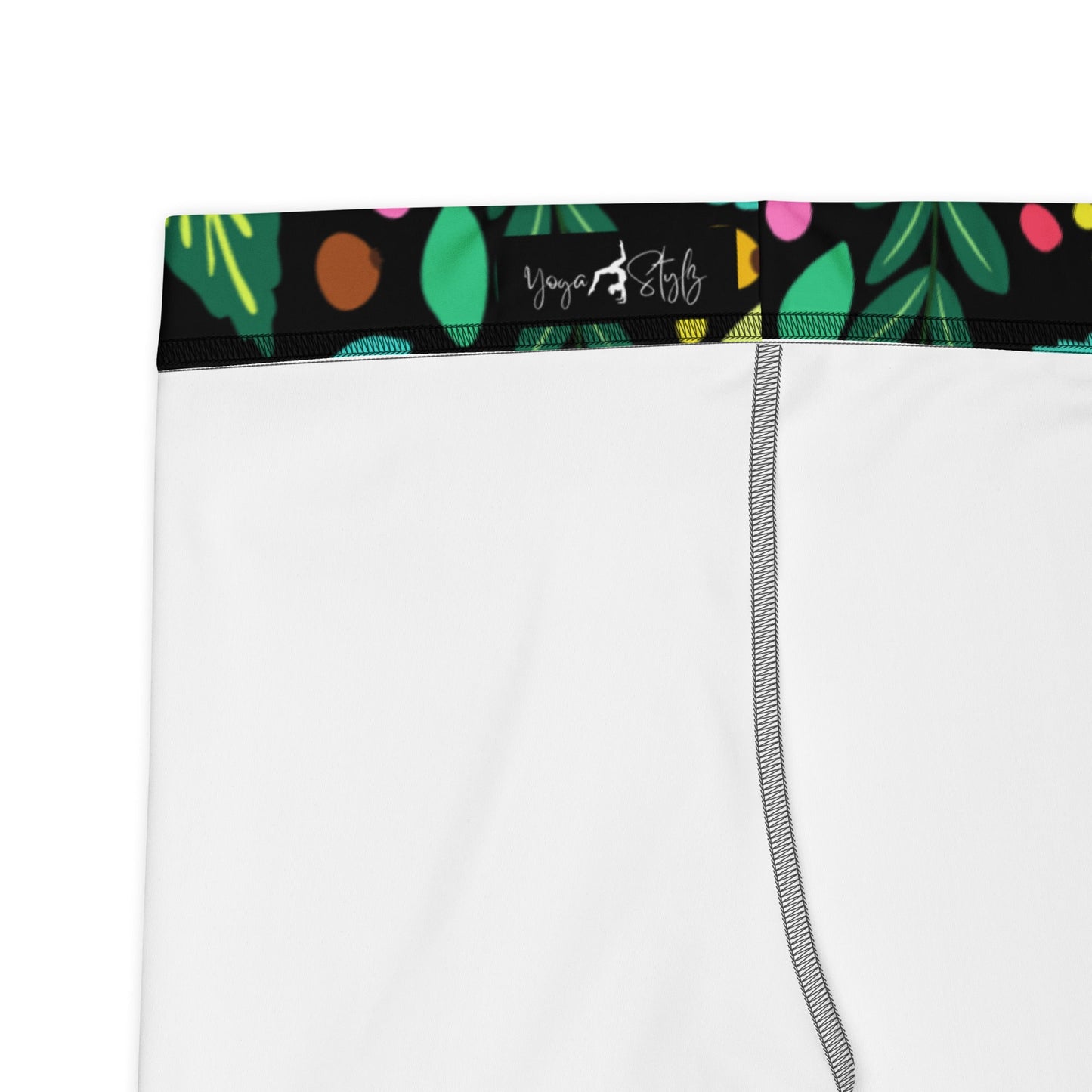 Bunte Sport - Shorts mit floralem Muster - YogaStylz