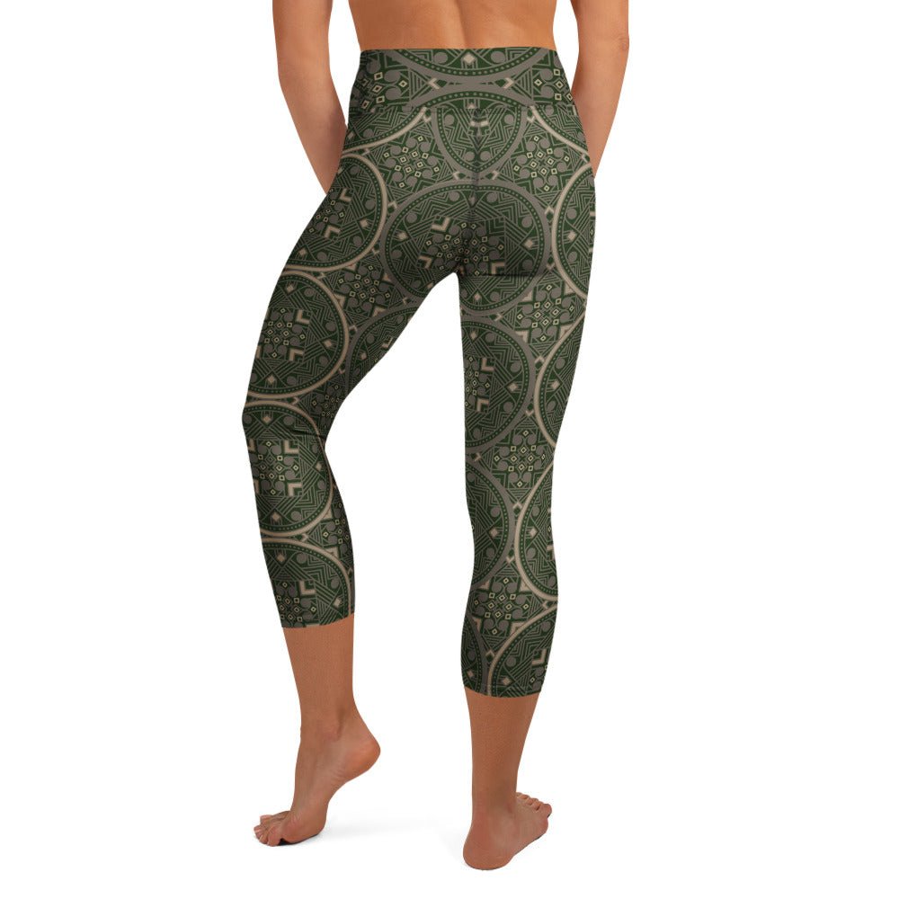 Geo - Spirit Yoga - Capri - Leggings – Komfort & Energie in Harmonie - YogaStylz