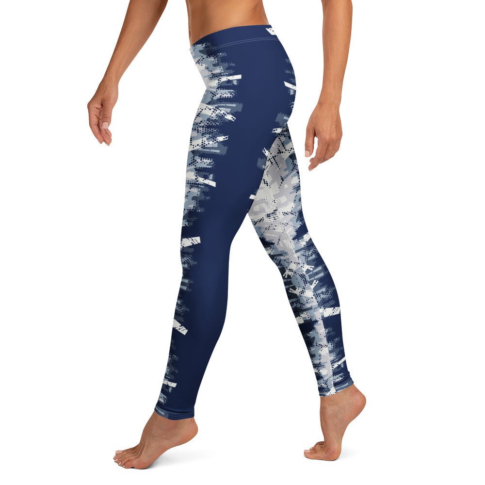 Leggings im Symmetrischen Muster - YogaStylz
