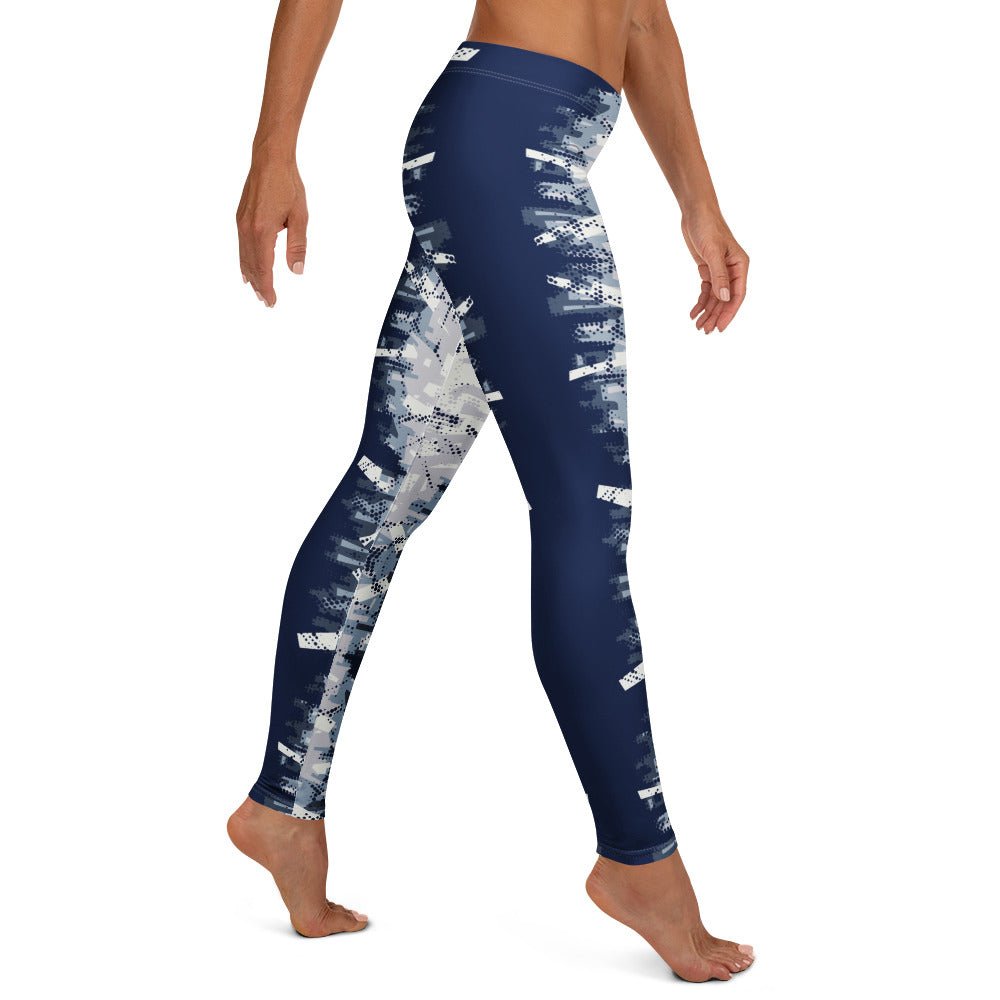 Leggings im Symmetrischen Muster - YogaStylz