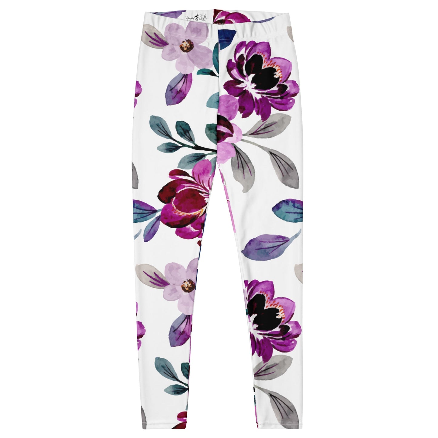 Leggings mit dezentem Blumenmuster - YogaStylz