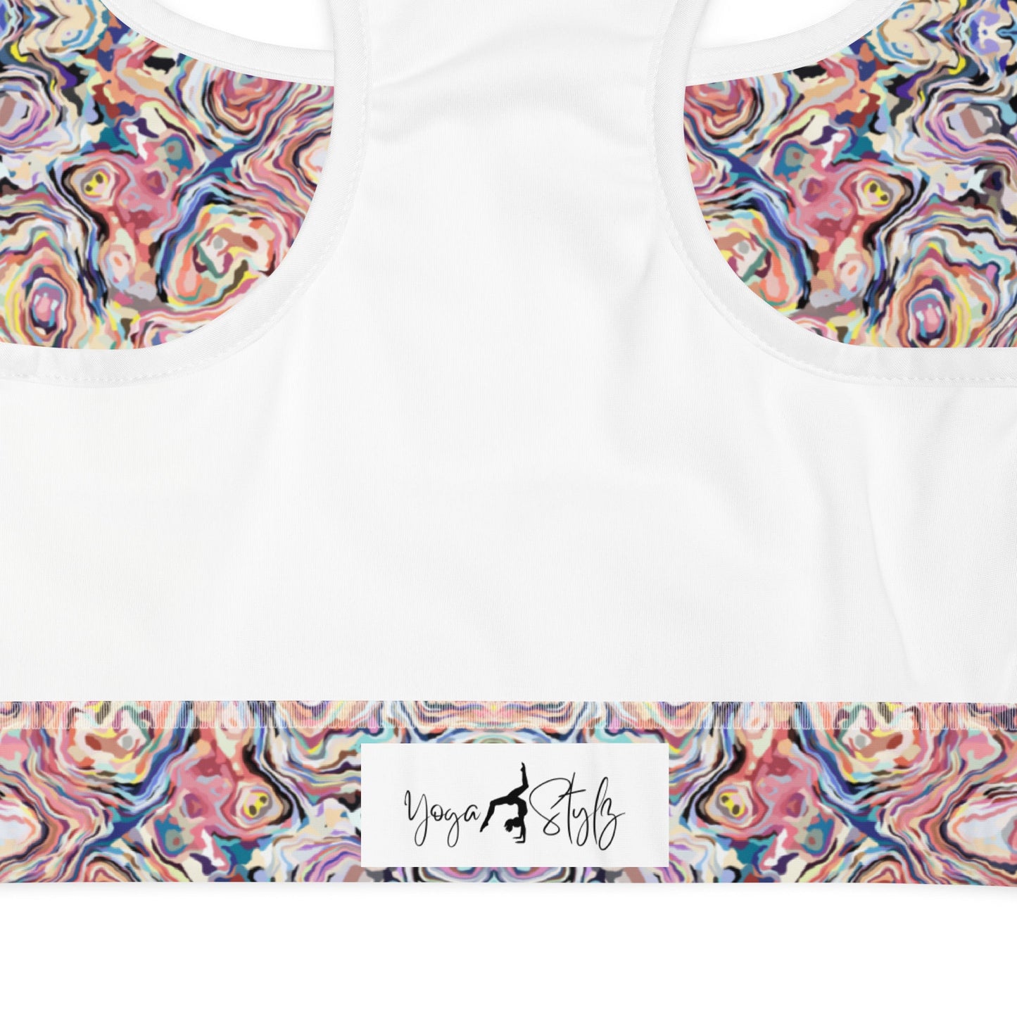 Sport - BH Bunt mit Boho - Muster - YogaStylz