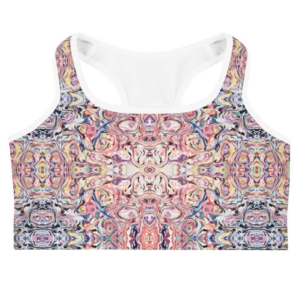 Sport - BH Bunt mit Boho - Muster - YogaStylz