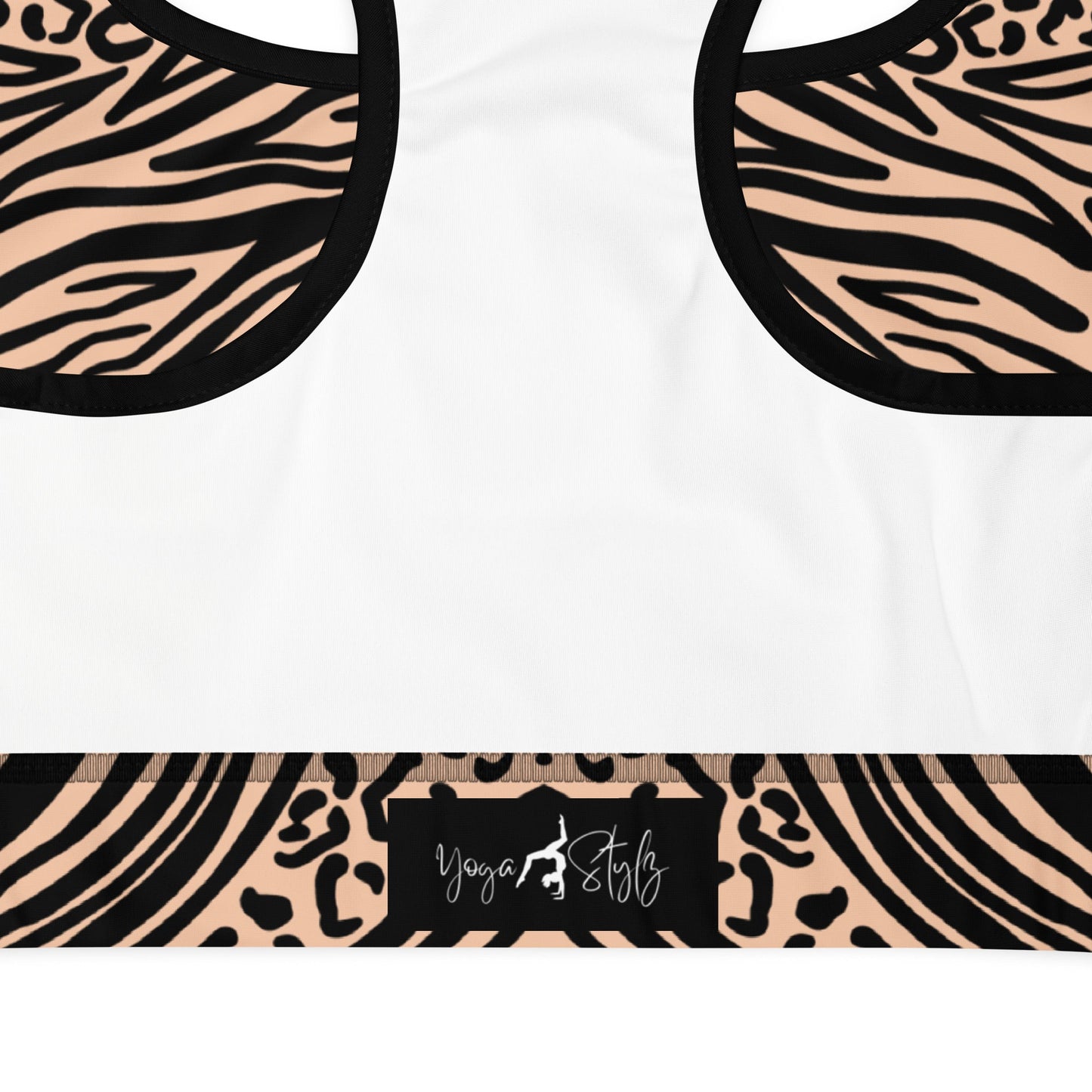 Sport - BH im Leo - Zebra - Look - YogaStylz