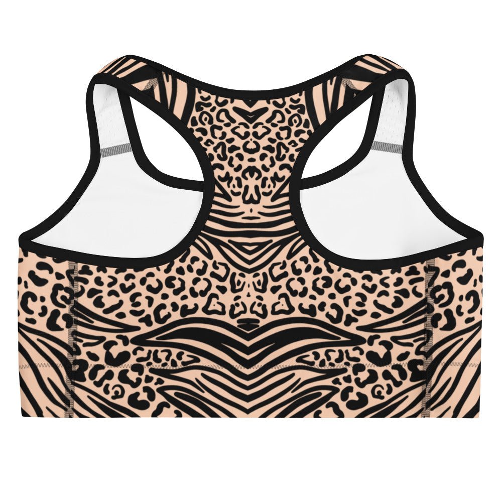 Sport - BH im Leo - Zebra - Look - YogaStylz