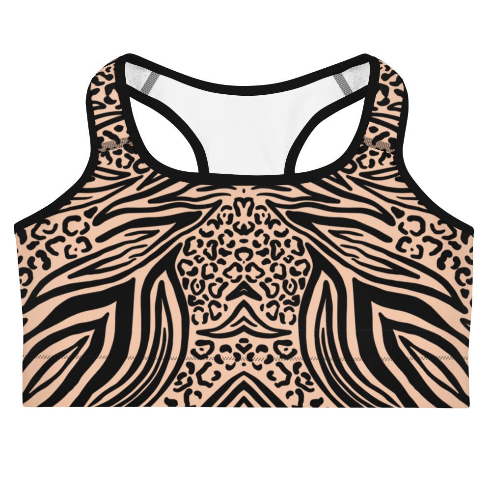 Sport - BH im Leo - Zebra - Look - YogaStylz