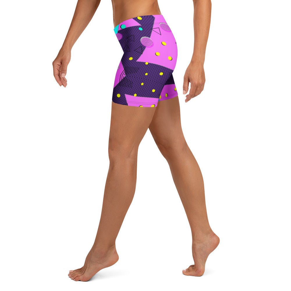 Sport - Shorts im Bunten Design - YogaStylz