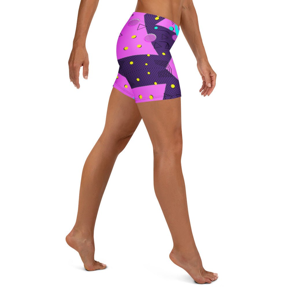 Sport - Shorts im Bunten Design - YogaStylz