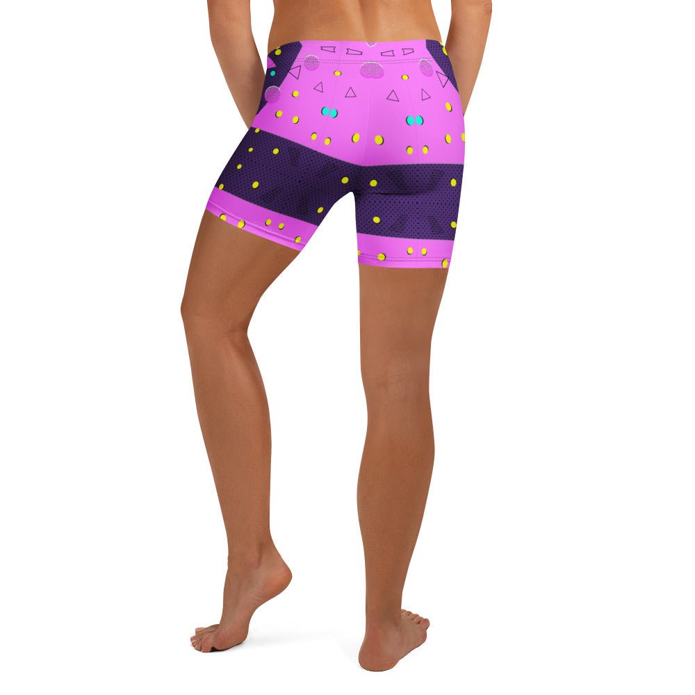 Sport - Shorts im Bunten Design - YogaStylz