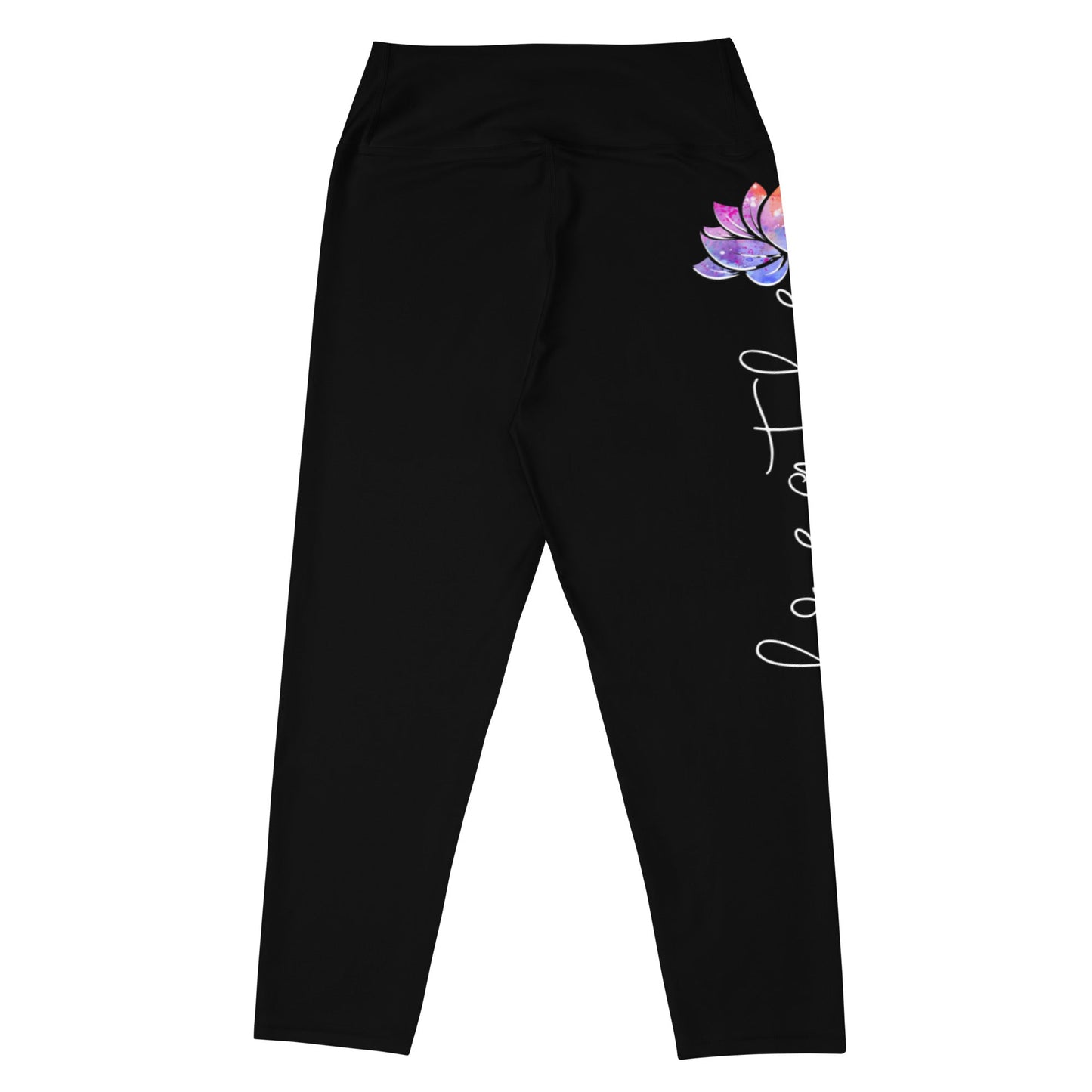 Yoga - Capri - Leggings im Breathe - Lotus Design - YogaStylz