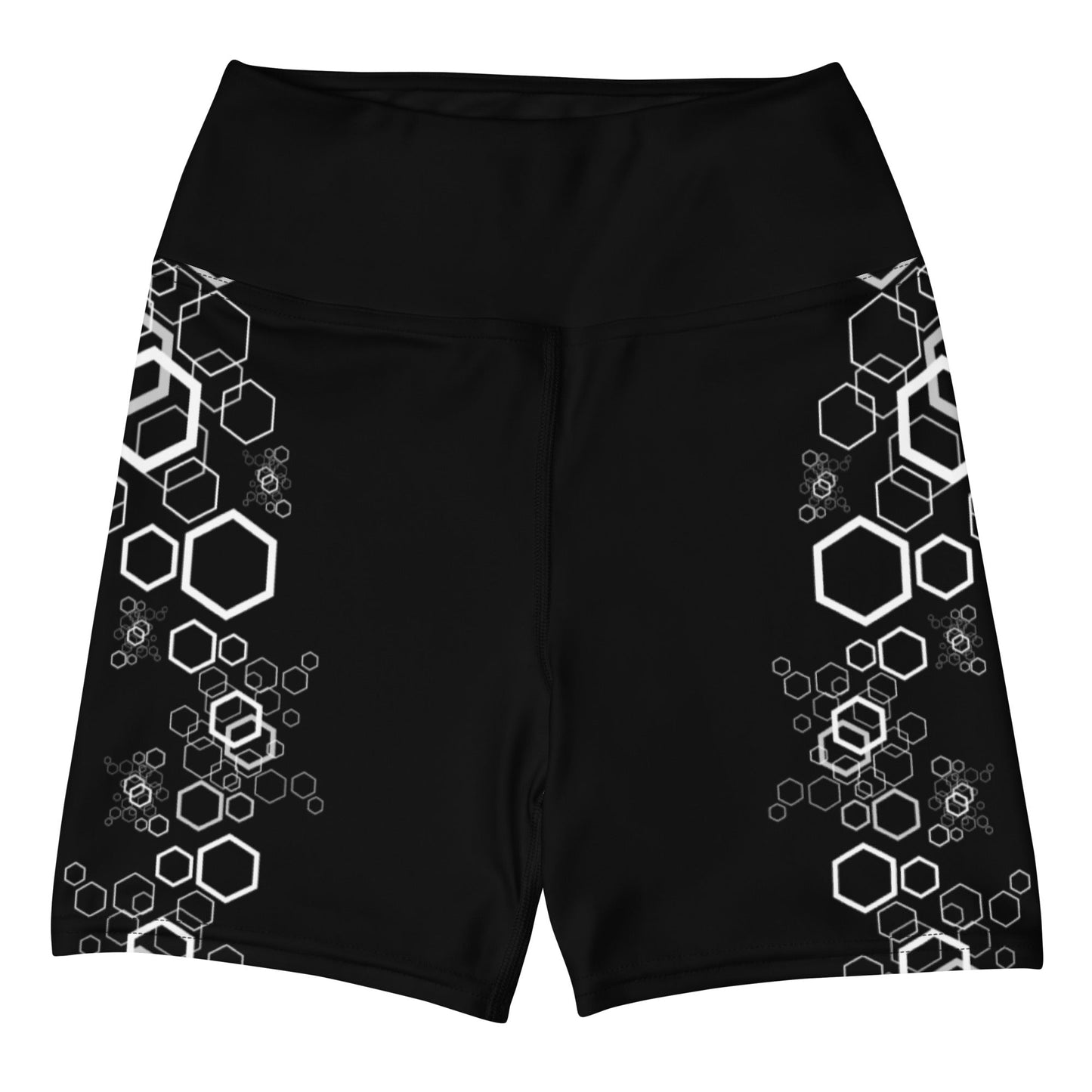Yoga - Shorts im geometrischen Muster - YogaStylz
