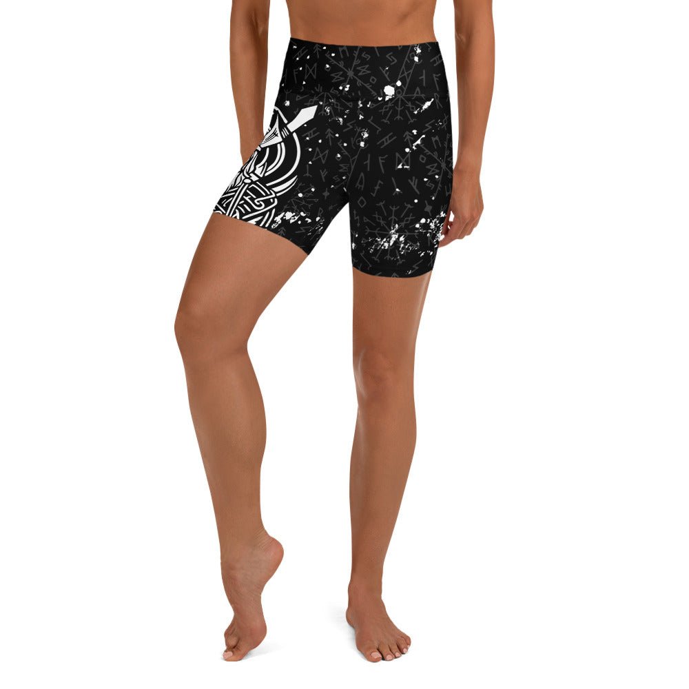 Yoga - Shorts im Wikinger - Design - YogaStylz
