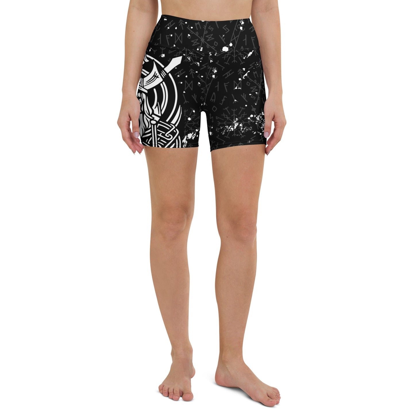 Yoga - Shorts im Wikinger - Design - YogaStylz