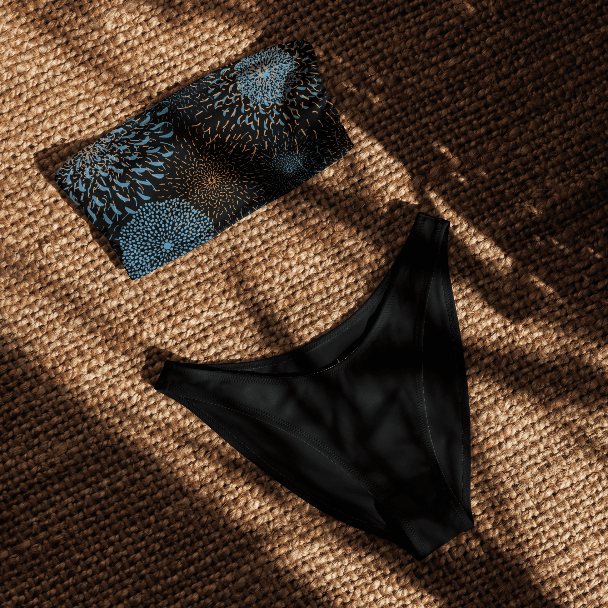 Bandeau - Bikini „Midnight Shimmer“ – clean, elegant & super bequem - YogaStylz