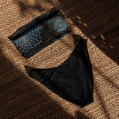 Bandeau - Bikini „Midnight Shimmer“ – clean, elegant & super bequem - YogaStylz