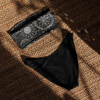 Bandeau - Bikini „Tribal Night“ – clean, edgy & sommerready - YogaStylz