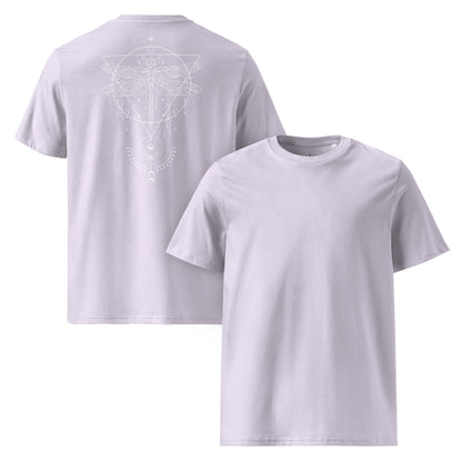 Bio Baumwoll T-Shirt | Spirituelles Rückenprint | Boho Mystik | Nachhaltig - YogaStylz