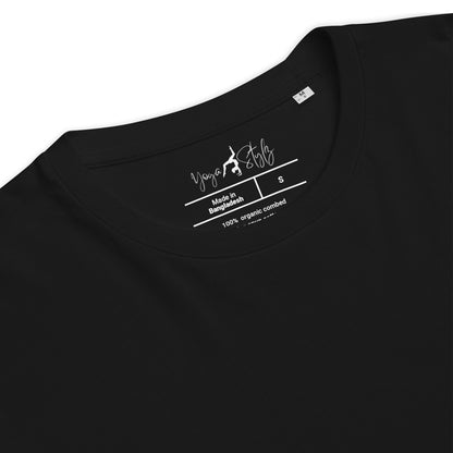 Bio Baumwoll T-Shirt | Spirituelles Rückenprint | Boho Mystik | Nachhaltig - YogaStylz