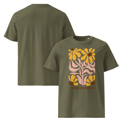 Bloom Where You Are Planted T-Shirt - Bio Unisex T-Shirt - YogaStylz