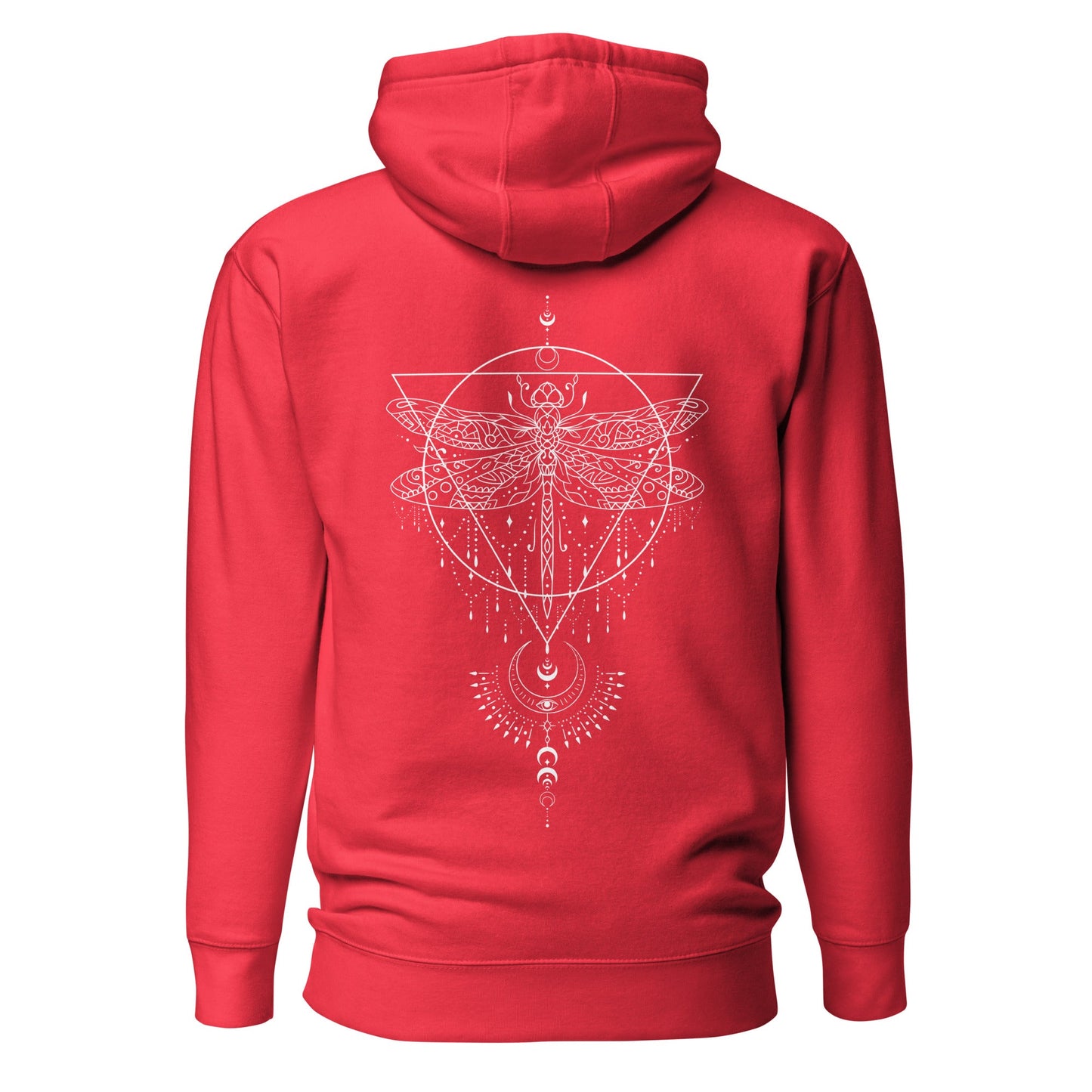 Boho Mystik Hoodie | Spiritueller Geometrie Print | Cozy Design - YogaStylz