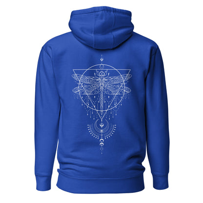 Boho Mystik Hoodie | Spiritueller Geometrie Print | Cozy Design - YogaStylz