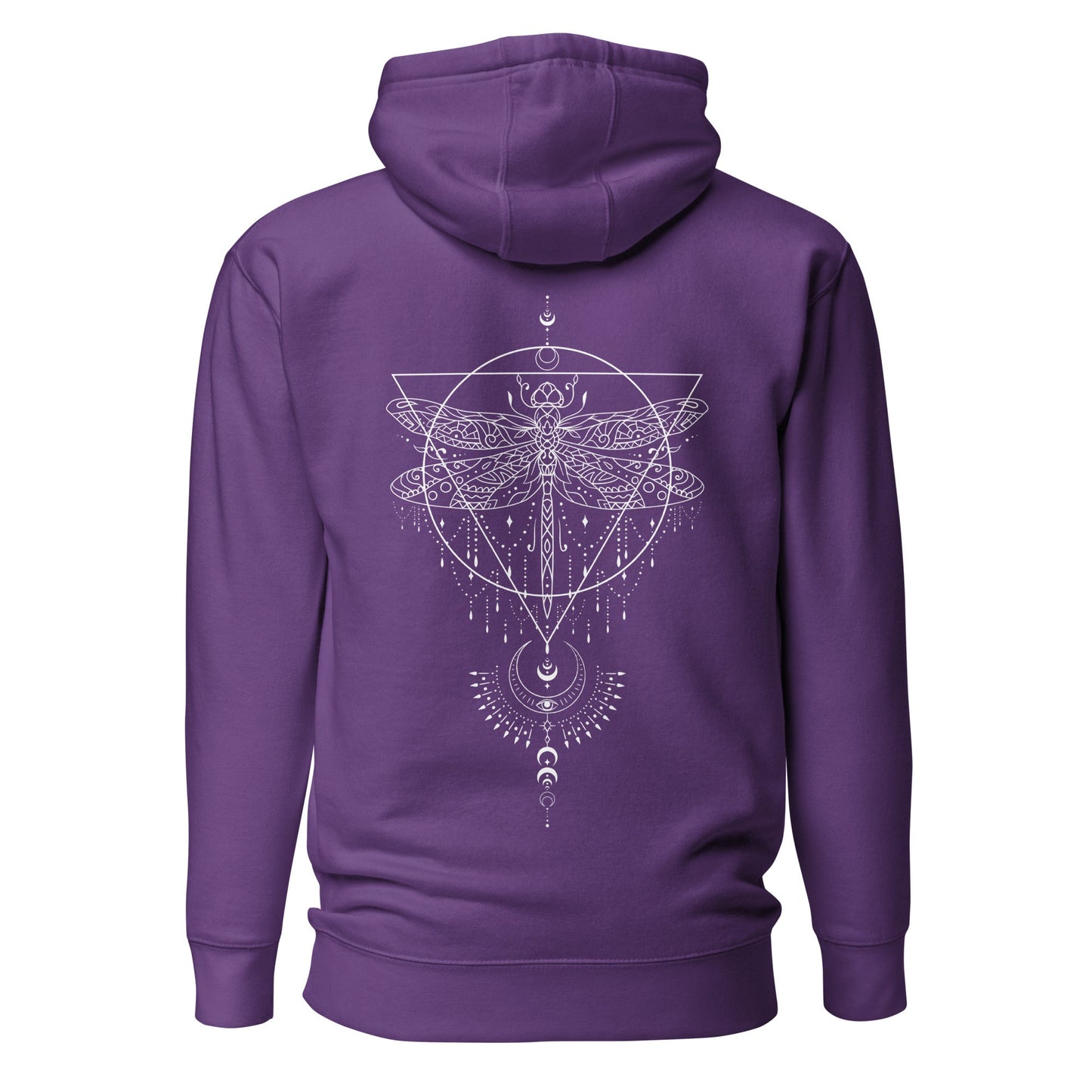 Boho Mystik Hoodie | Spiritueller Geometrie Print | Cozy Design - YogaStylz