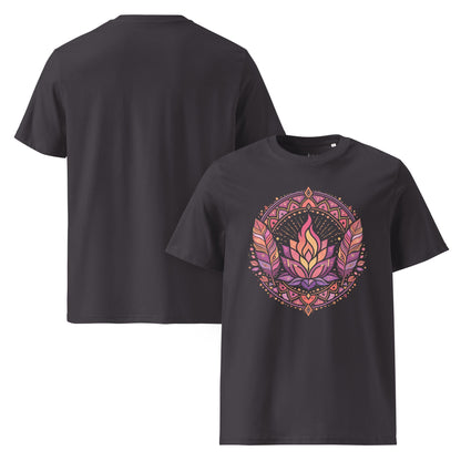 Boho Yoga Mandala T-Shirt | Spirituelles Shirt | Bio Baumwolle - YogaStylz