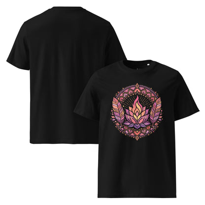 Boho Yoga Mandala T-Shirt | Spirituelles Shirt | Bio Baumwolle - YogaStylz