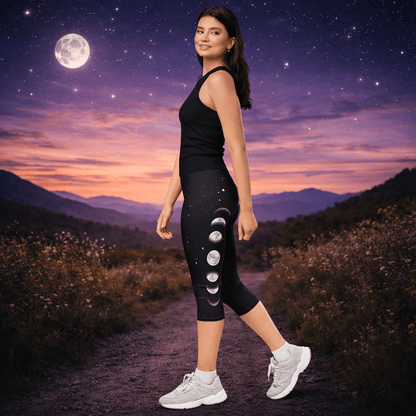 Capri - Leggings – Mondphasen - Design - YogaStylz