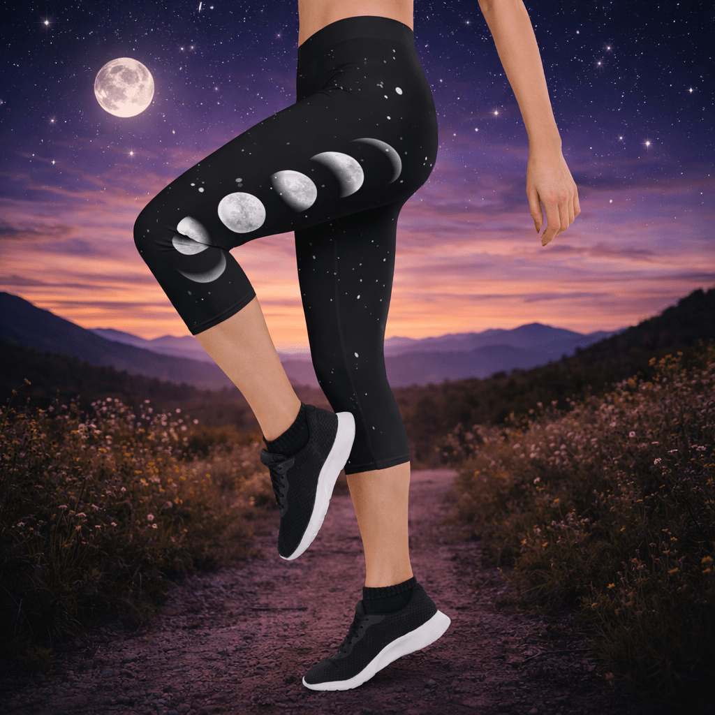 Capri - Leggings – Mondphasen - Design - YogaStylz