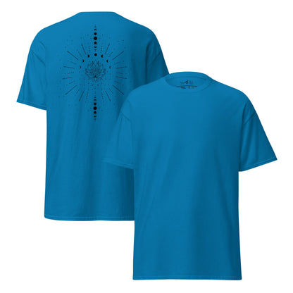 Celestial Sun Moon T-Shirt | Mystisches Line Art Design | Zeitloses Statement Shirt - YogaStylz