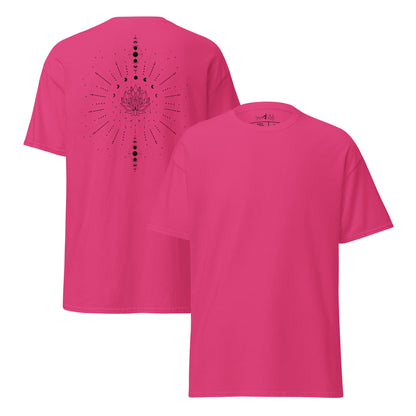 Celestial Sun Moon T-Shirt | Mystisches Line Art Design | Zeitloses Statement Shirt - YogaStylz
