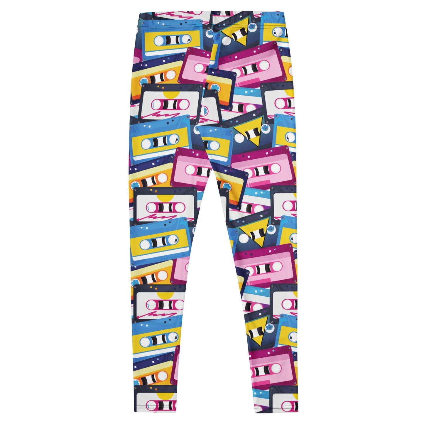 Leggings im Retro - Kassetten - Design - YogaStylz