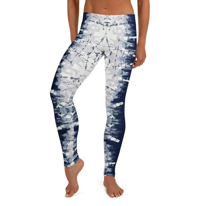 Leggings im Symmetrischen Muster - YogaStylz