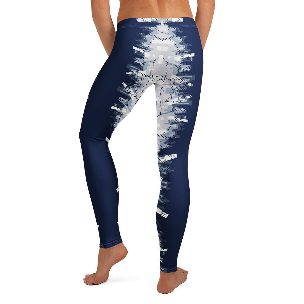 Leggings im Symmetrischen Muster - YogaStylz