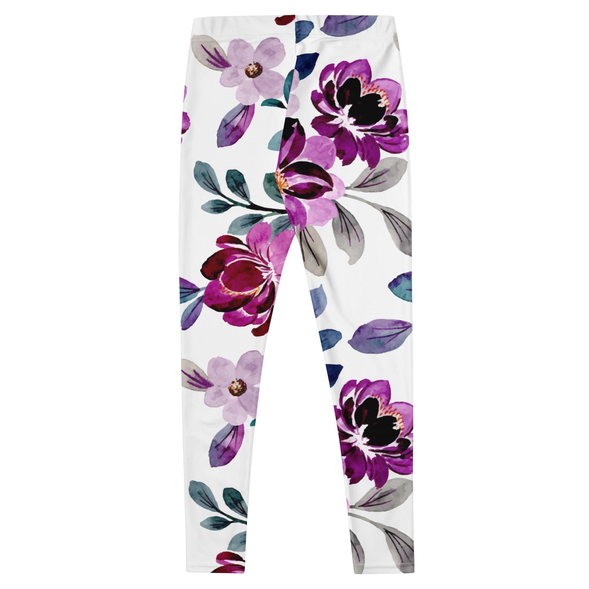 Leggings mit dezentem Blumenmuster - YogaStylz