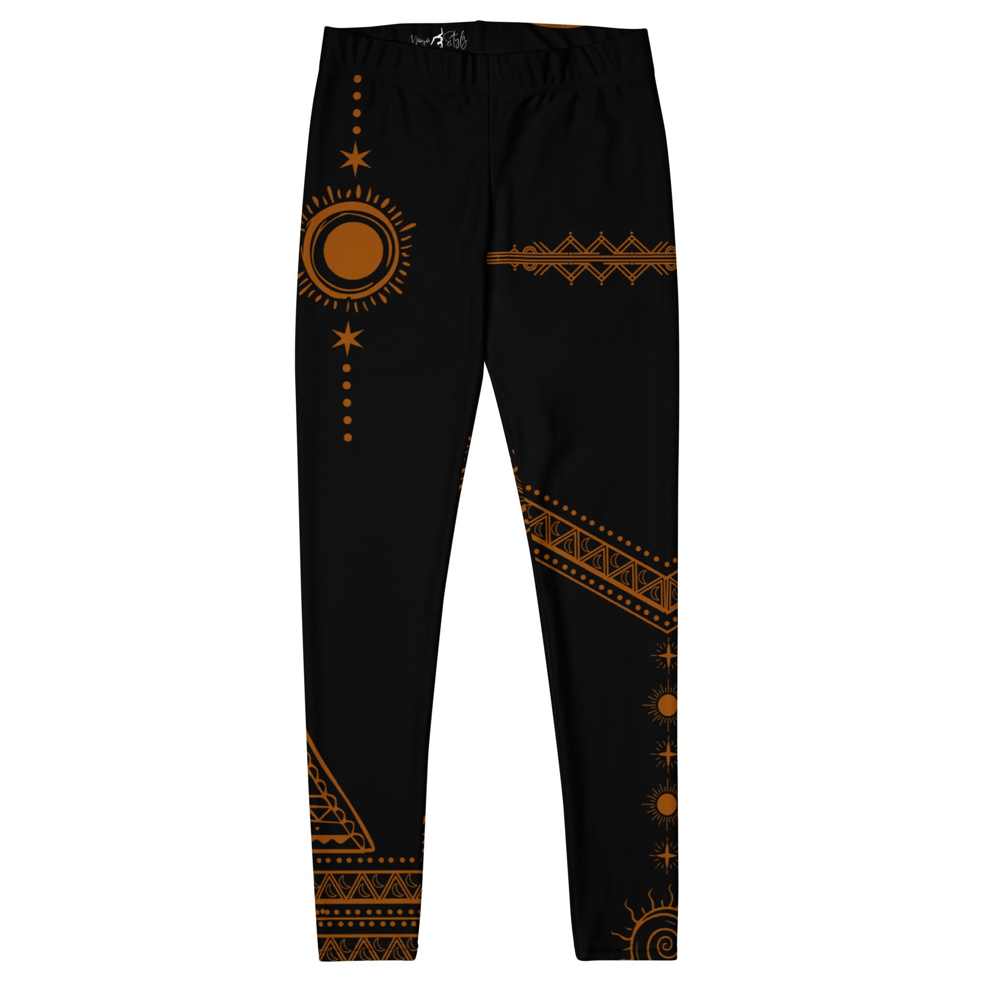 Leggings Tribal Sun Leggings – Kraftvolles Design trifft Komfort - YogaStylz