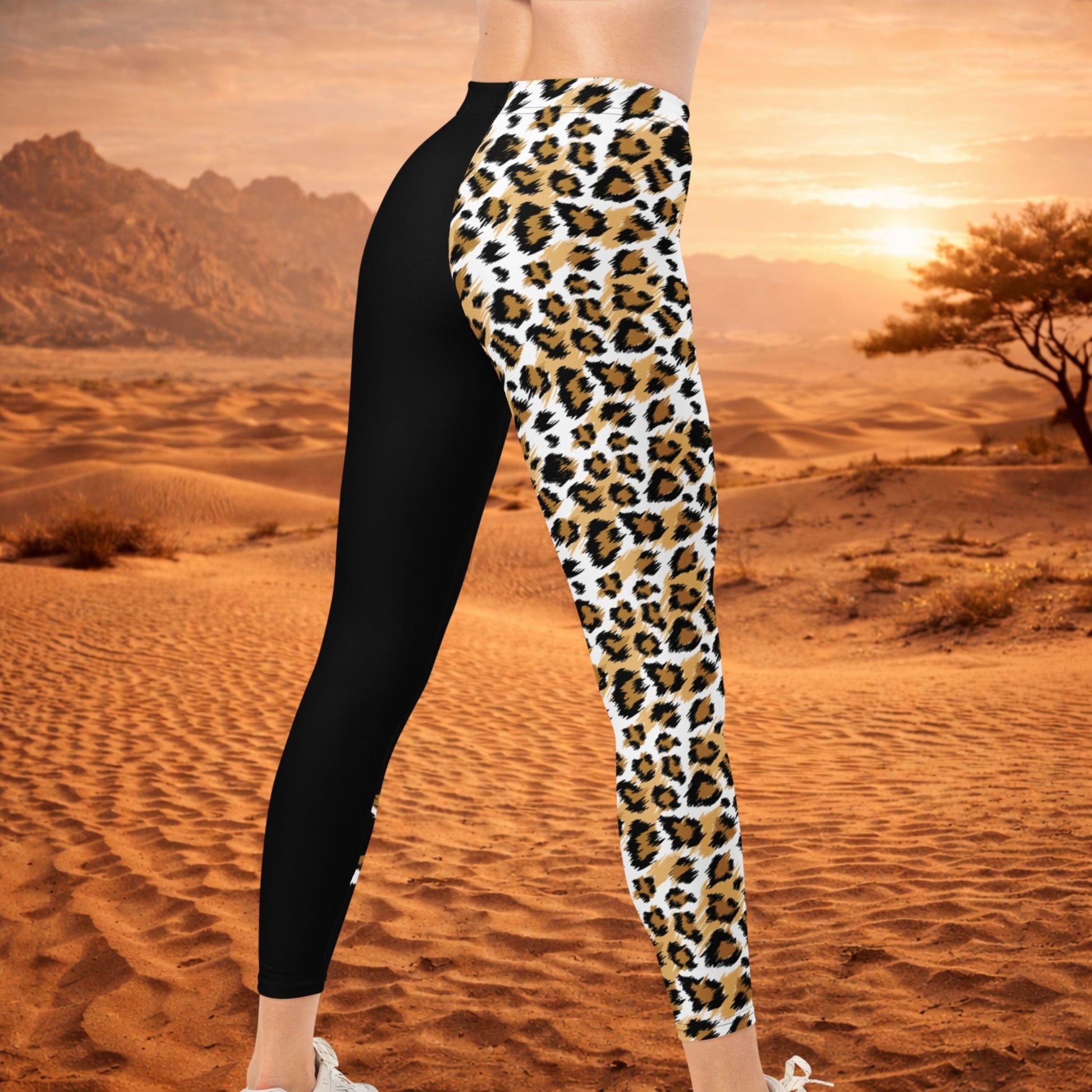 Leoparden - Leggings – Boho Style & Komfort - YogaStylz
