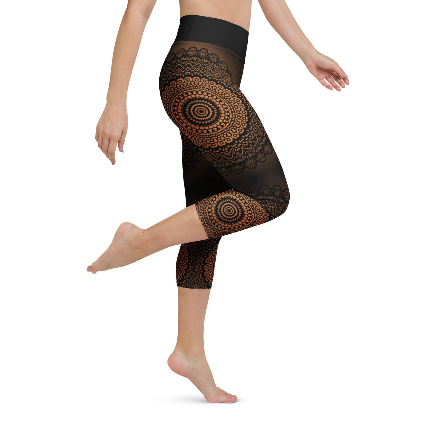Mandala Yoga - Capri - Leggings – Für Bewegung mit Tiefe - YogaStylz