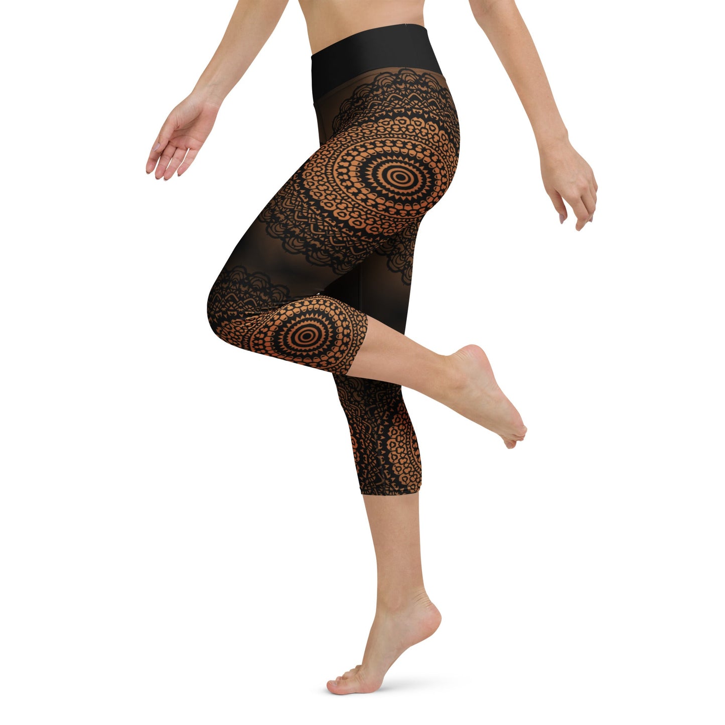 Mandala Yoga - Capri - Leggings – Für Bewegung mit Tiefe - YogaStylz