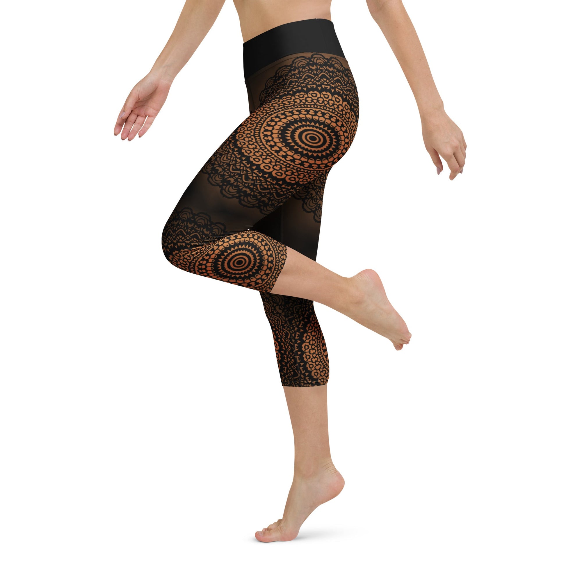 Mandala Yoga - Capri - Leggings – Für Bewegung mit Tiefe - YogaStylz