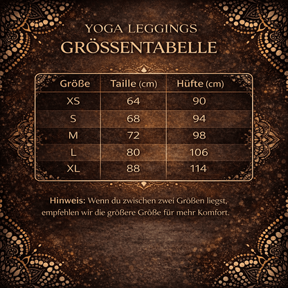 Mandala Yoga - Leggings – Fokus, Energie & Stil - YogaStylz