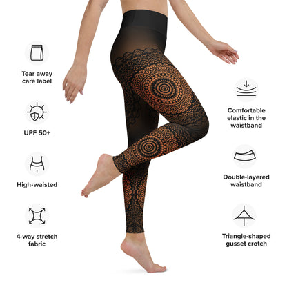 Mandala Yoga - Leggings – Fokus, Energie & Stil - YogaStylz