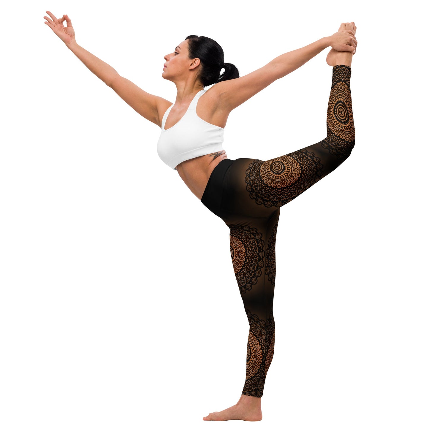 Mandala Yoga - Leggings – Fokus, Energie & Stil - YogaStylz