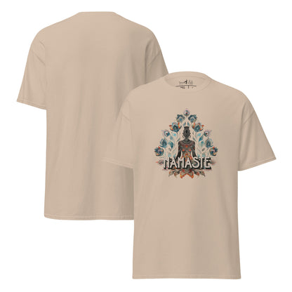 Namaste T-Shirt – Spirituelles Unisex Shirt – Yoga & Achtsamkeit – 100 % Baumwolle – Boho Design - YogaStylz