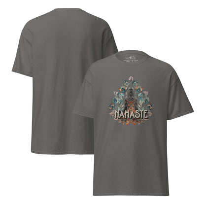 Namaste T-Shirt – Spirituelles Unisex Shirt – Yoga & Achtsamkeit – 100 % Baumwolle – Boho Design - YogaStylz