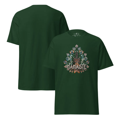 Namaste T-Shirt – Spirituelles Unisex Shirt – Yoga & Achtsamkeit – 100 % Baumwolle – Boho Design - YogaStylz