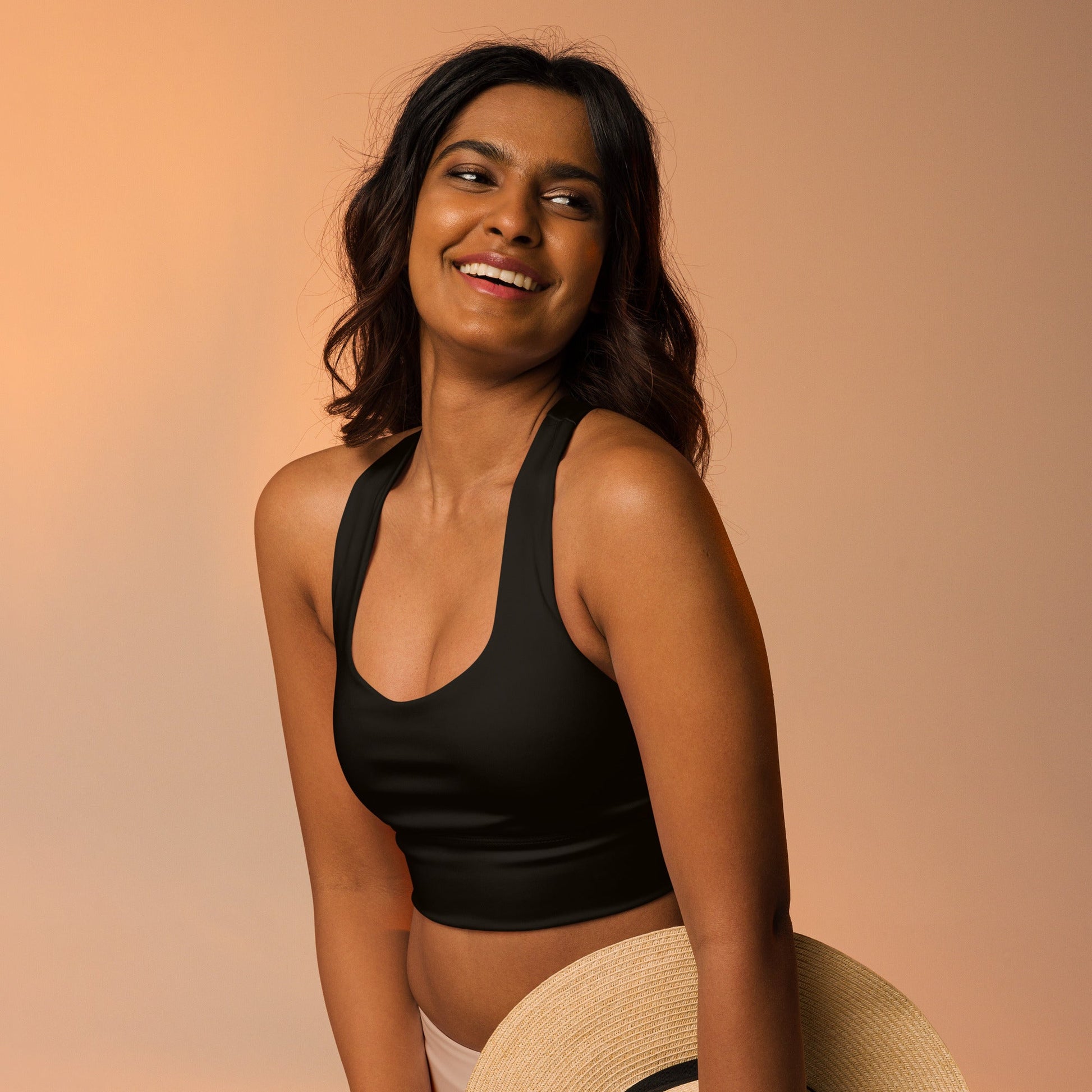 Recycelter Longline - Sport - BH im Breathe - Lotus Design - YogaStylz
