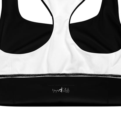 Recycelter Longline - Sport - BH im Breathe - Lotus Design - YogaStylz